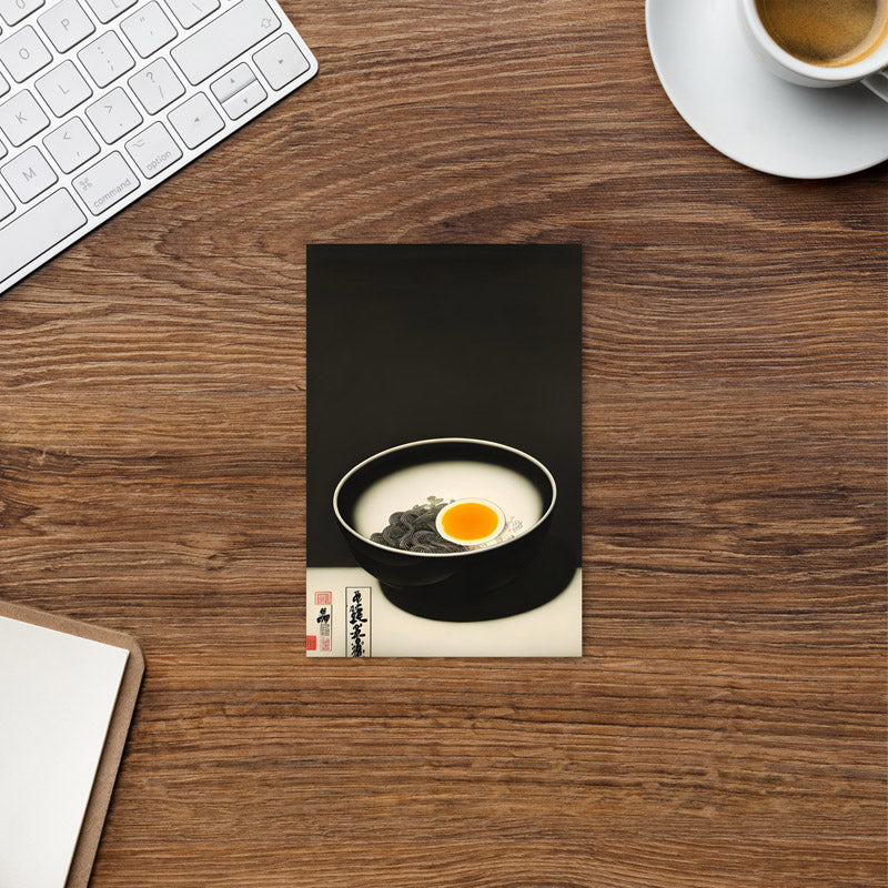 Shokon Ramen - Monochrome & Colour Postcard