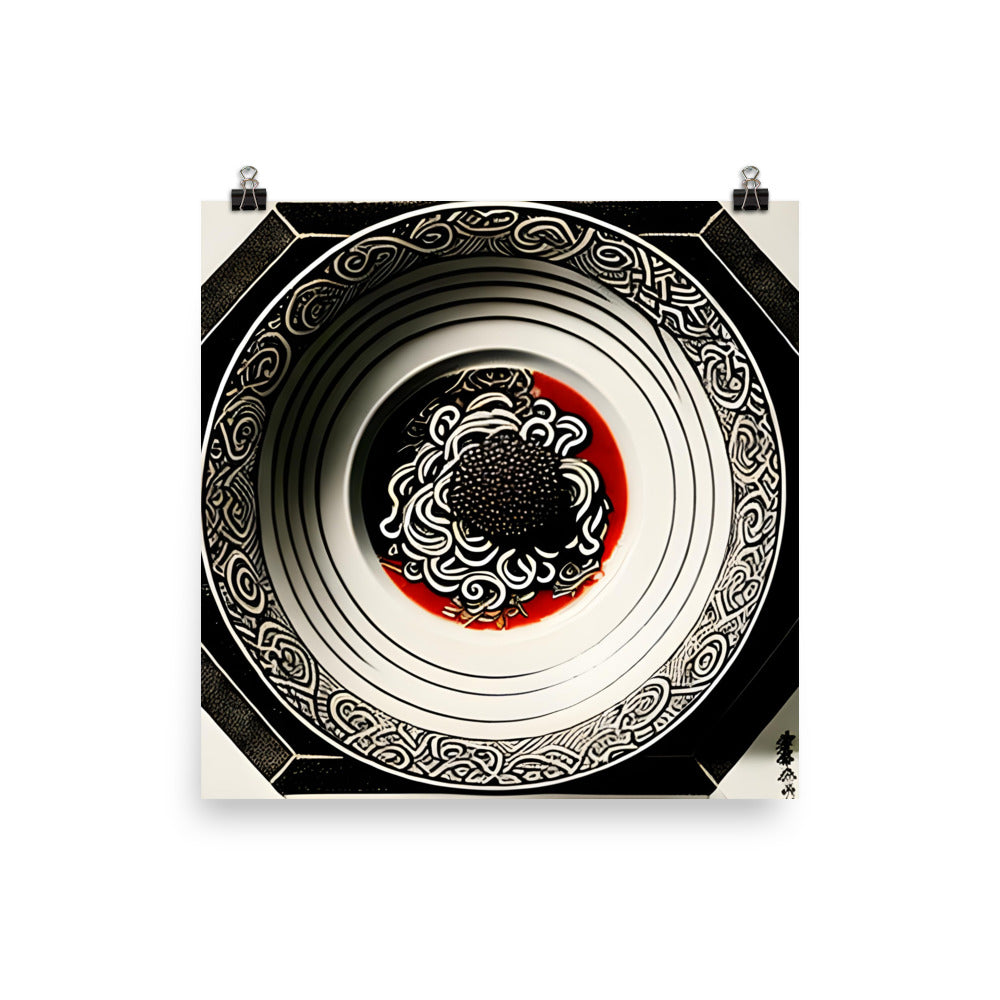 Red & Black - Poster