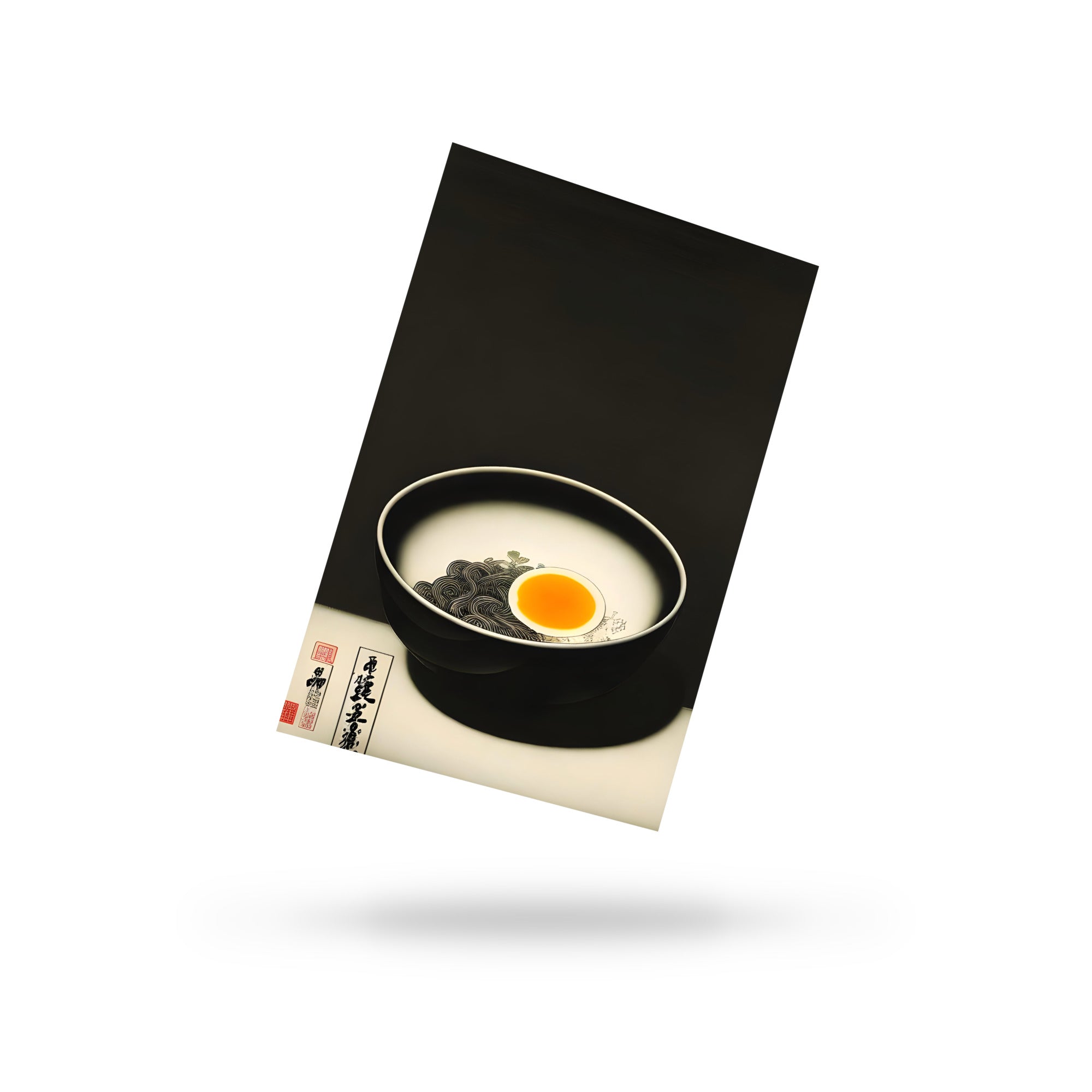 Shokon Ramen - Monochrome & Colour Postcard