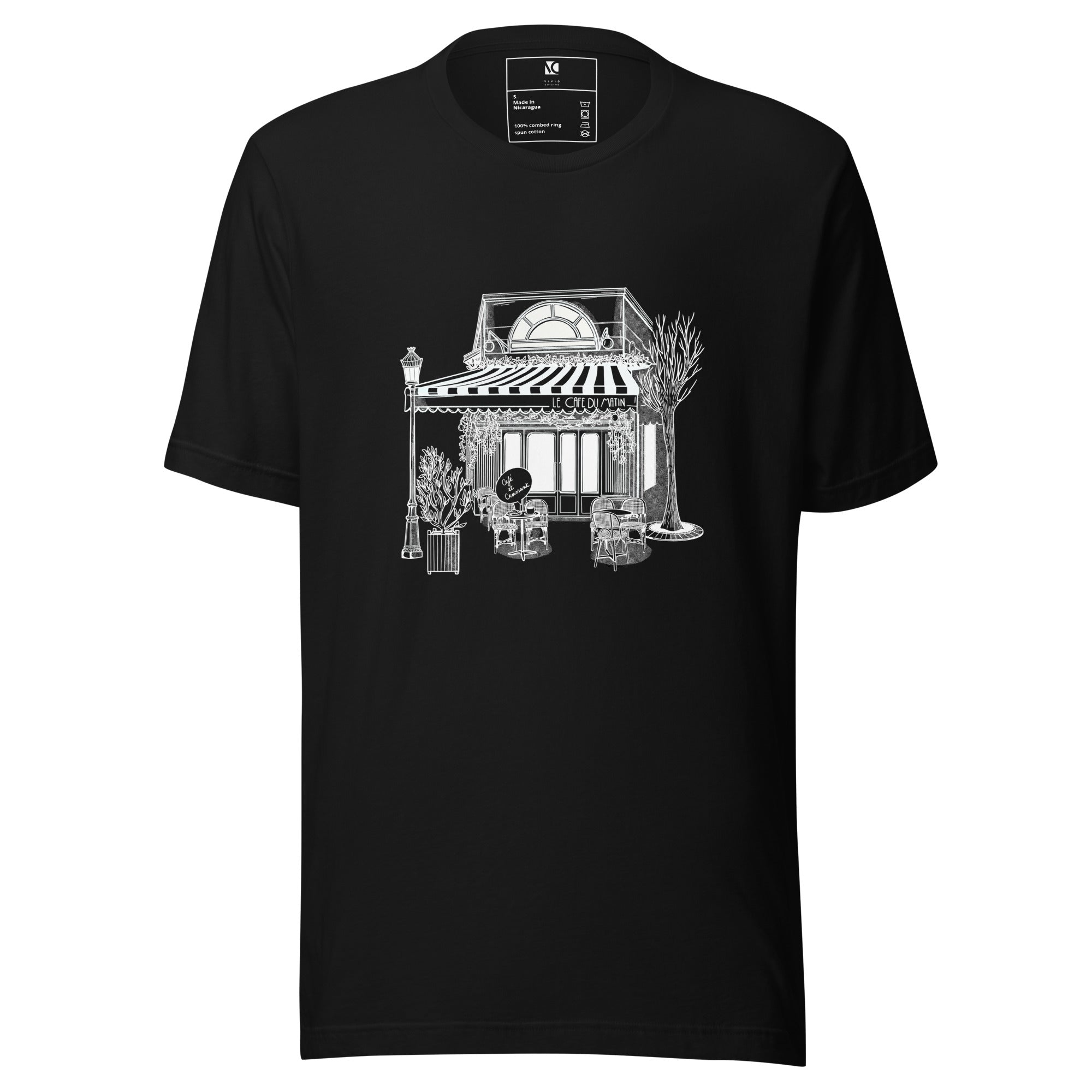 Café du Matin (W) - Unisex T-Shirt