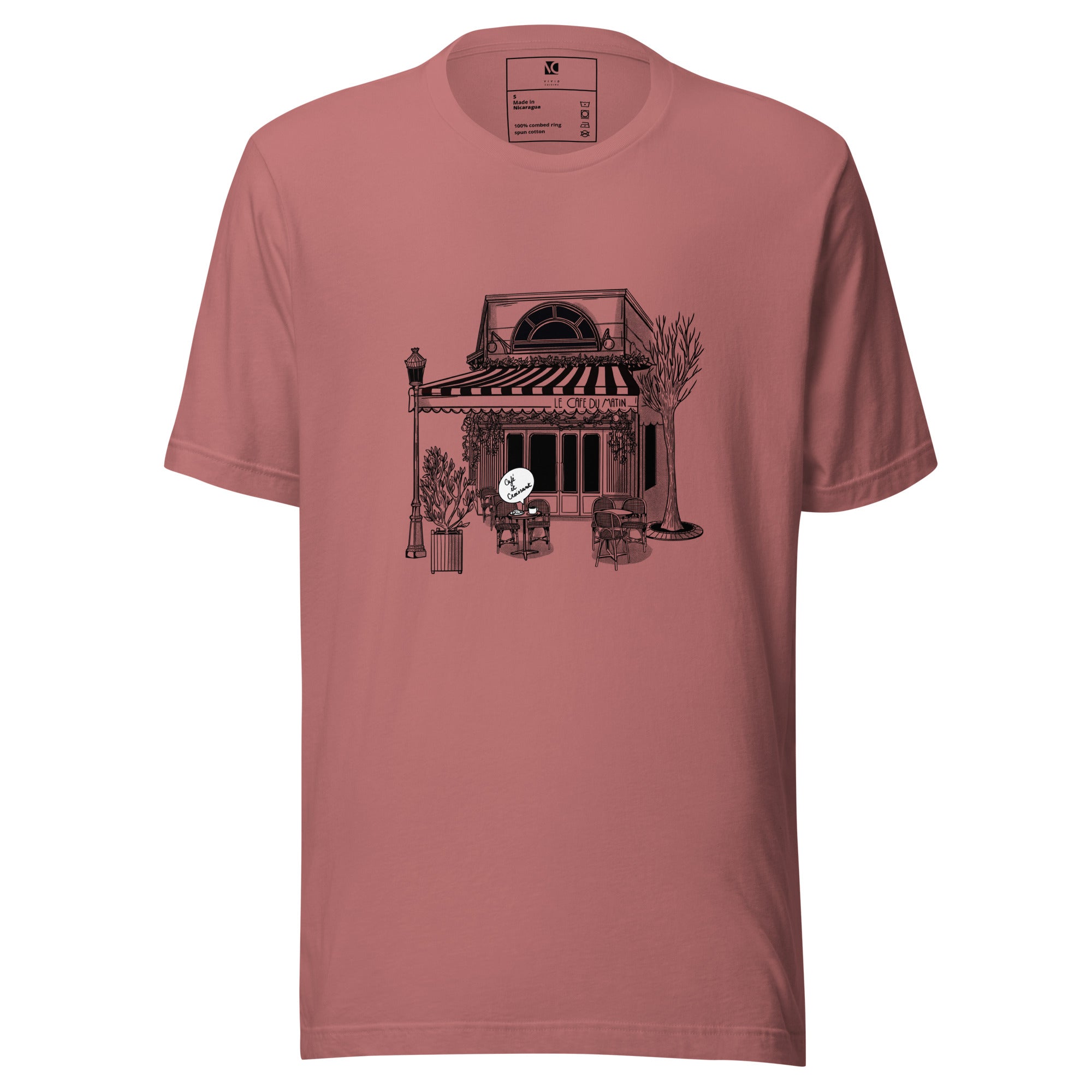 Café Du Matin (B) - Unisex T-Shirt
