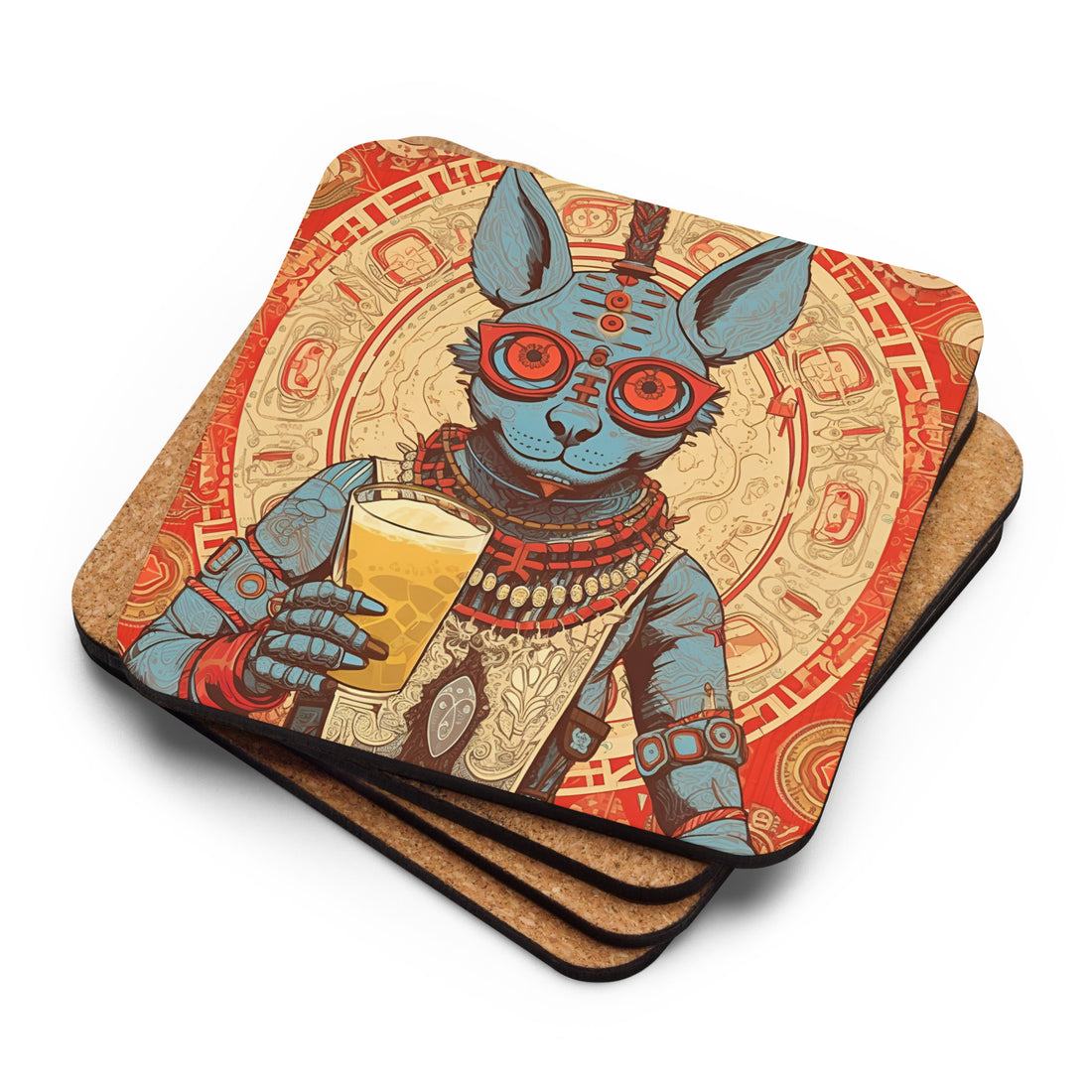 Shaman Felix - Cork-Back Coaster