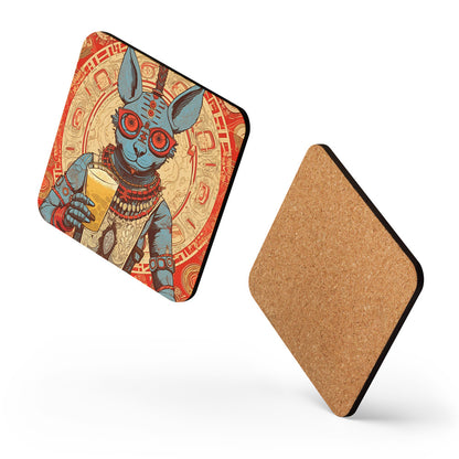 Shaman Felix - Cork-Back Coaster