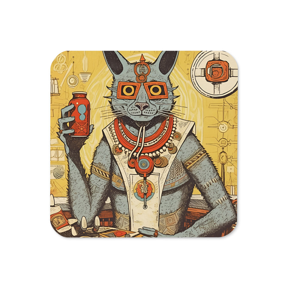 Shaman Gizmo - Cork-Back Coaster