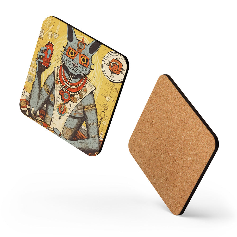 Shaman Gizmo - Cork-Back Coaster