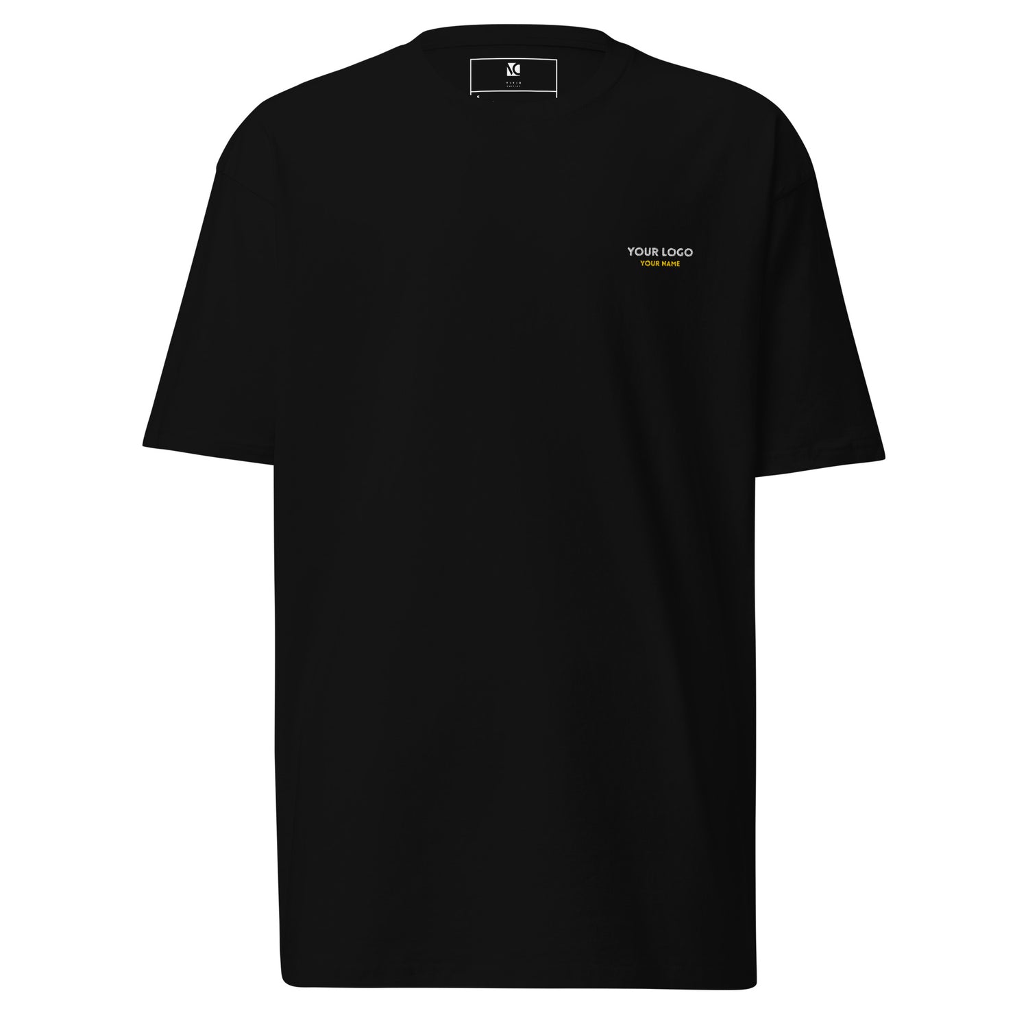 Custom Branding - Embroidered Premium Heavyweight Tee