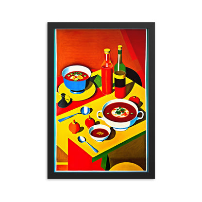 Taste of Ukraine - Framed Premium Photo Paper Poster