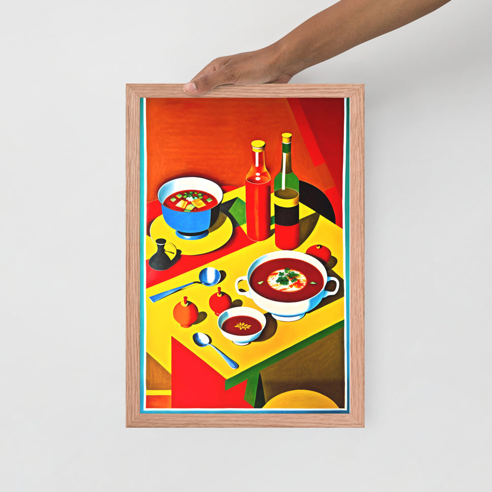 Taste of Ukraine - Framed Premium Photo Paper Poster