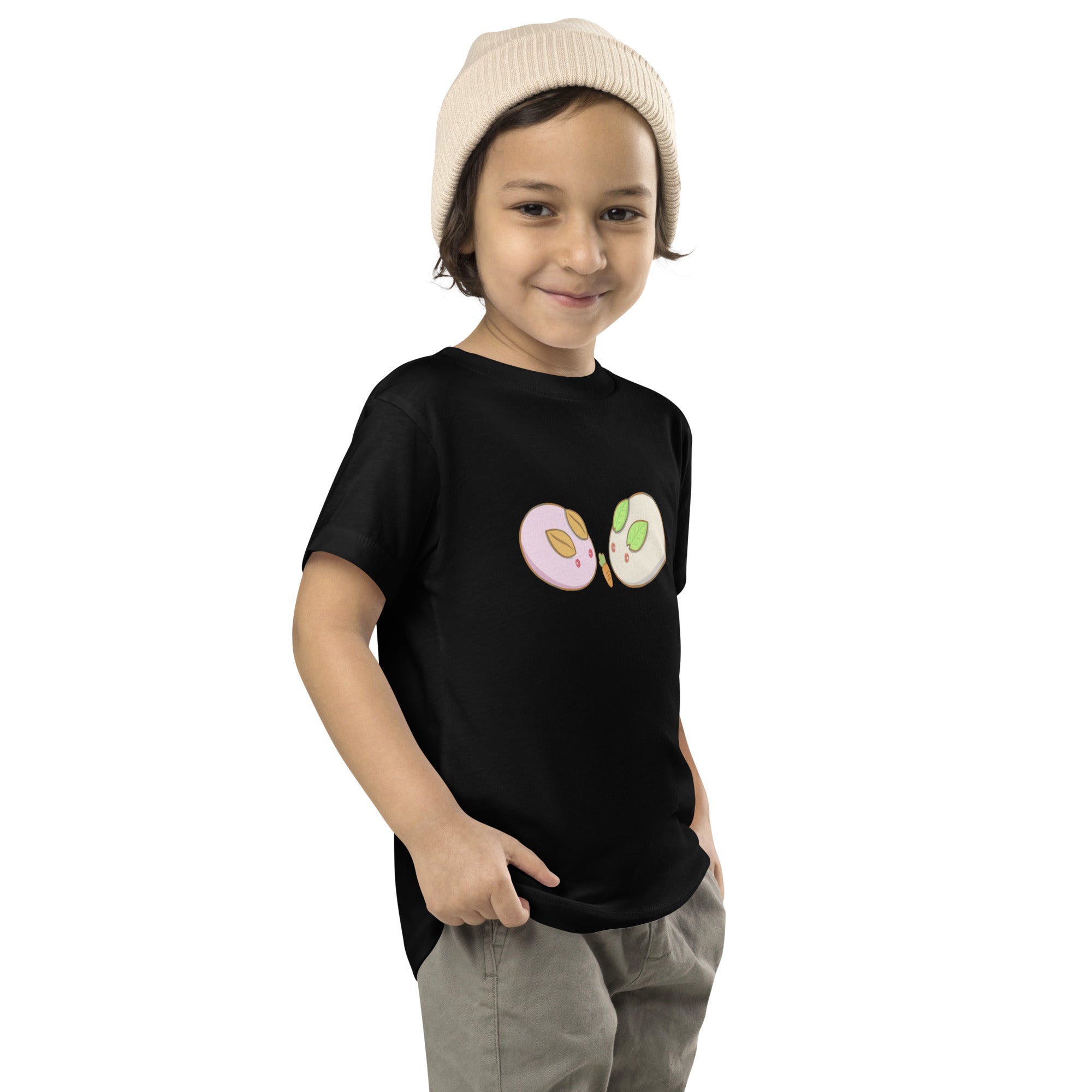 Cute Rabbit-Shaped Wagashi - Toddler Short Sleeve Tee