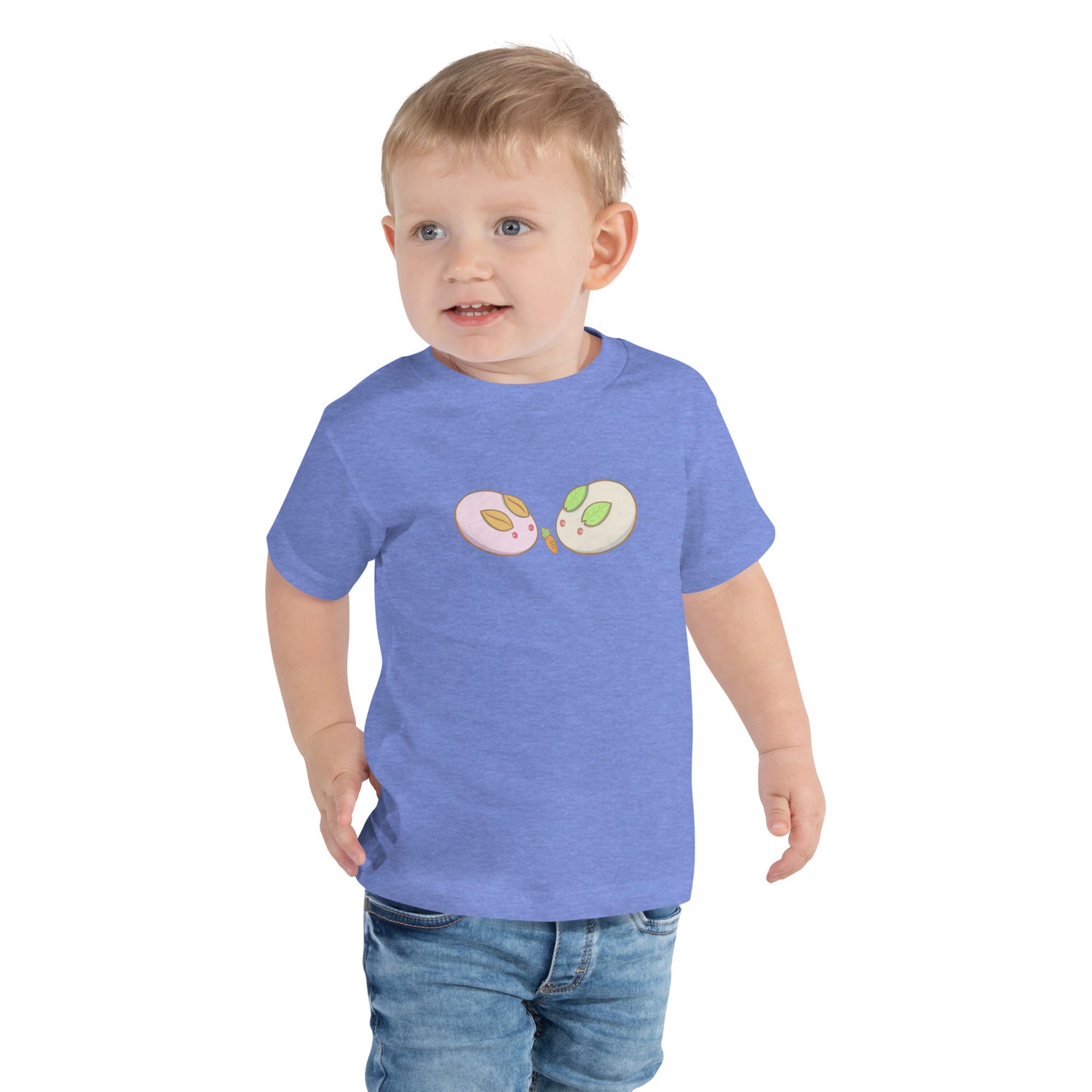 Cute Rabbit-Shaped Wagashi - Toddler Short Sleeve Tee