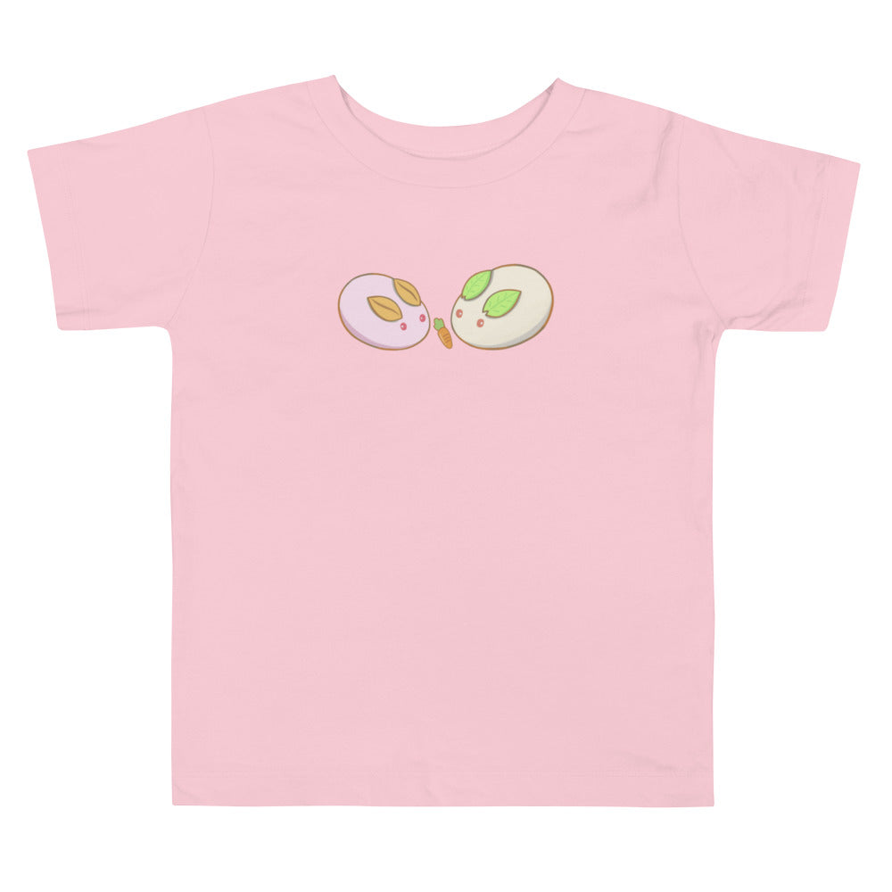 Cute Rabbit-Shaped Wagashi - Toddler Short Sleeve Tee