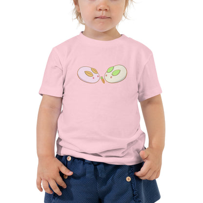 Cute Rabbit-Shaped Wagashi - Toddler Short Sleeve Tee