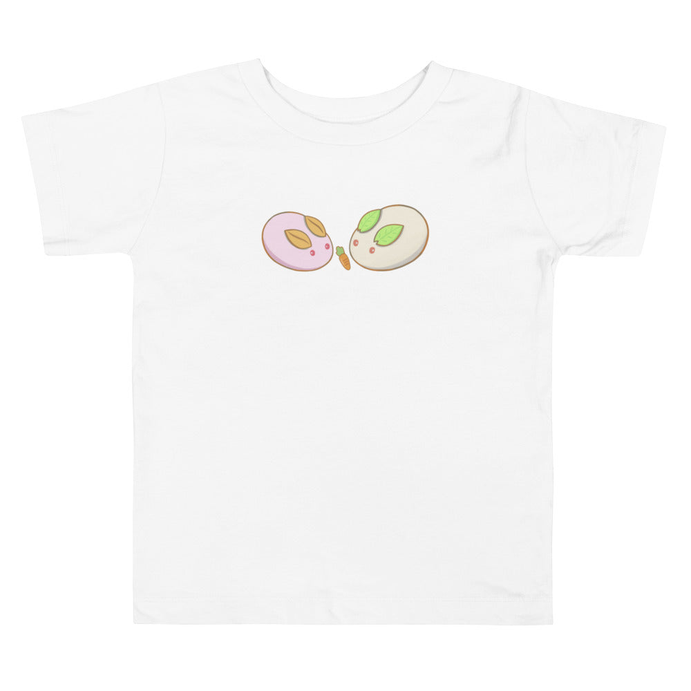 Cute Rabbit-Shaped Wagashi - Toddler Short Sleeve Tee