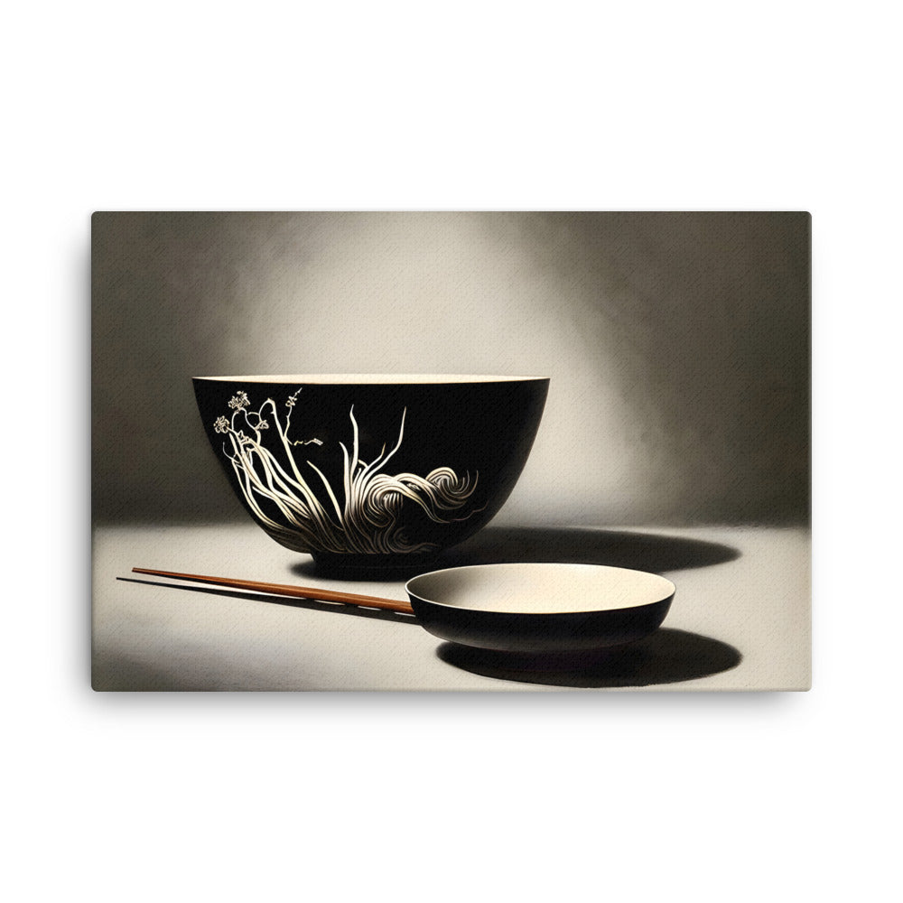 Intricate Bowl - Canvas