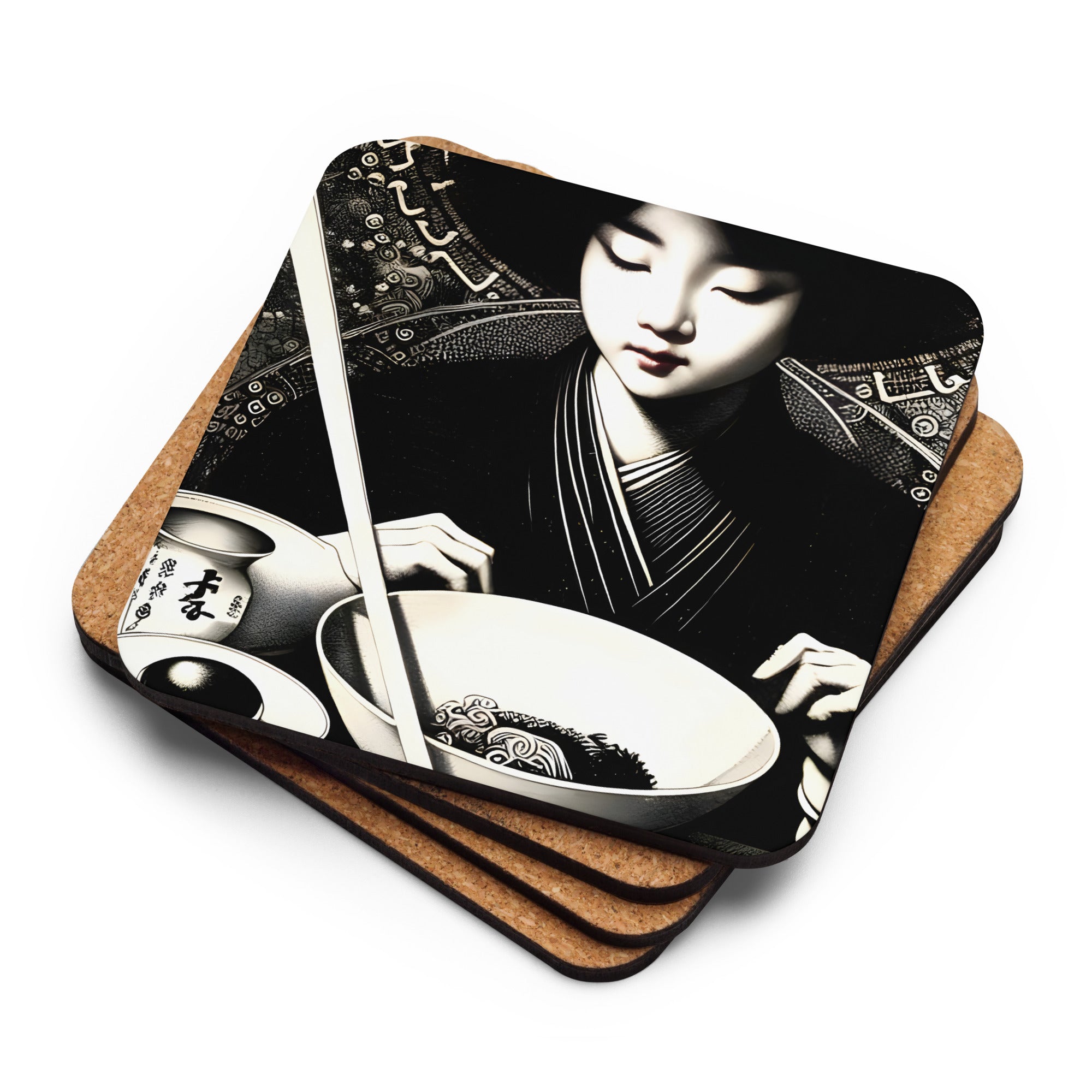 Ramen Torasuto - Cork-Back Coaster