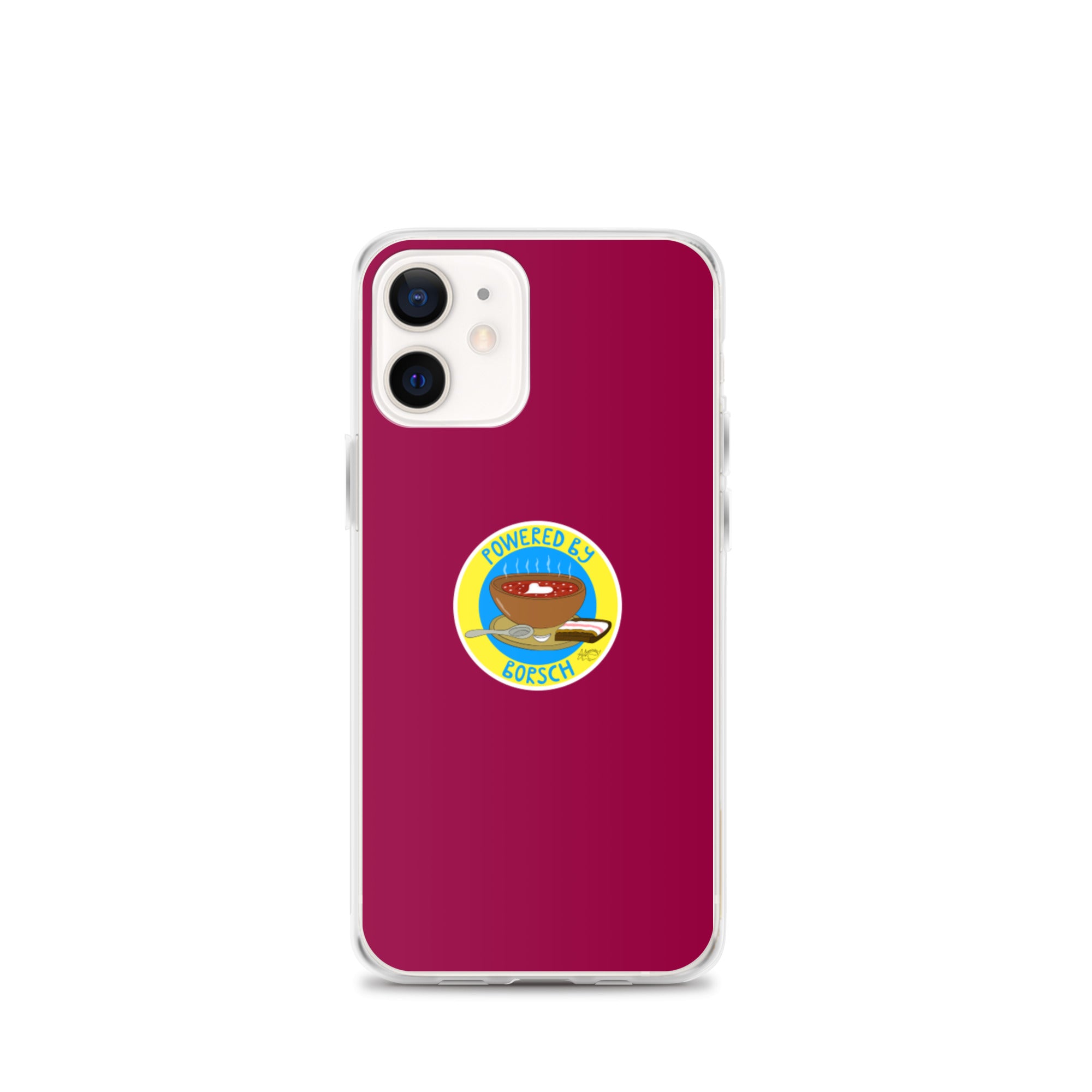 Powered by Borsch - iPhone Case