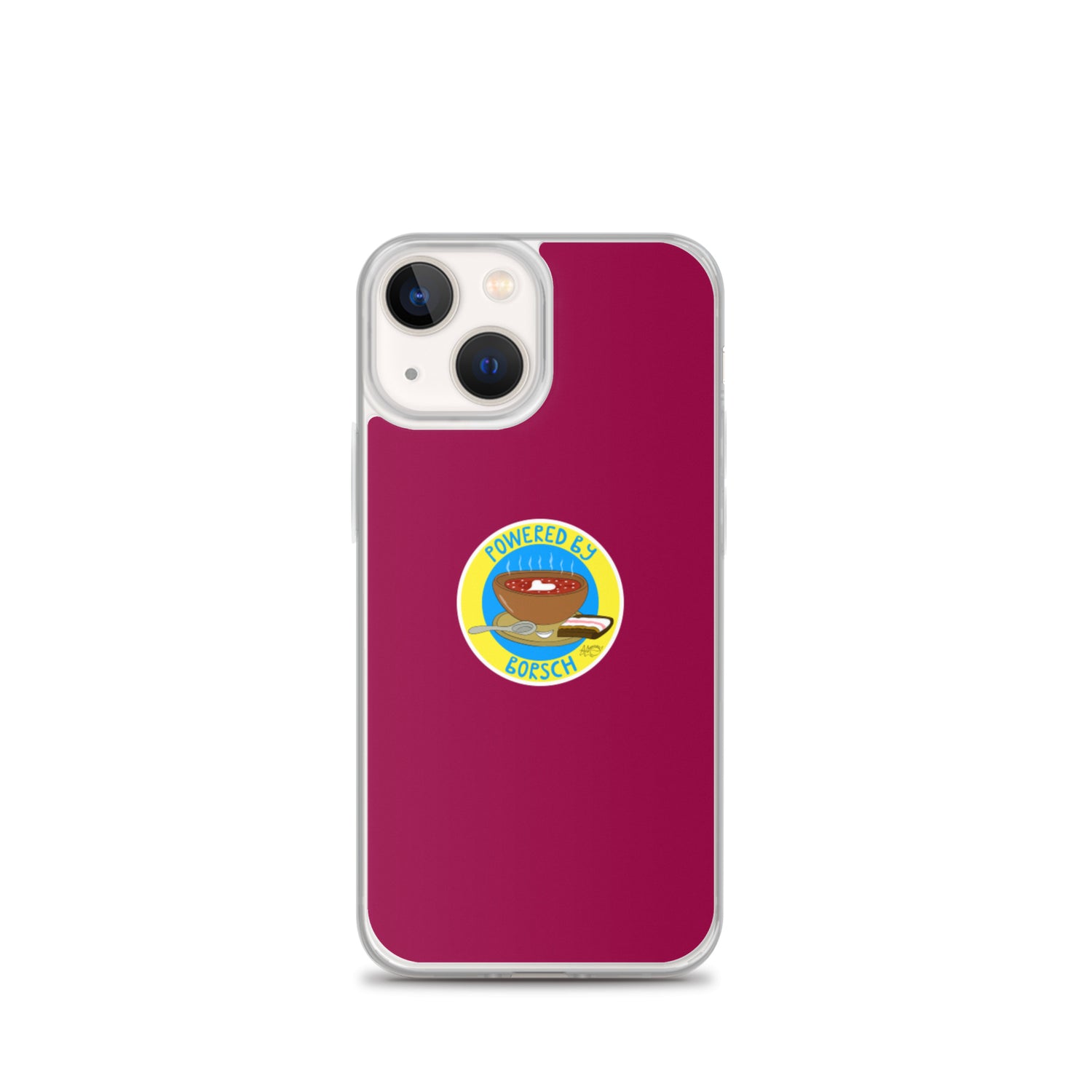 Powered by Borsch - iPhone Case