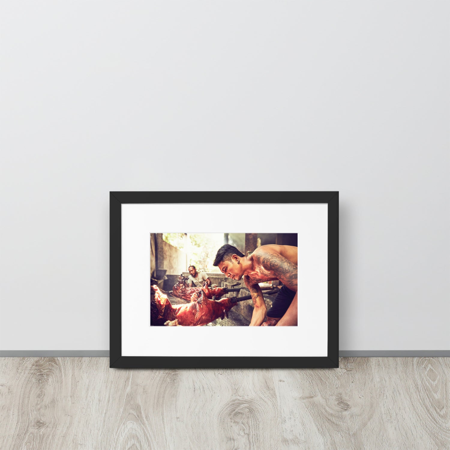 The Pitmaster - Matte Paper Framed Poster