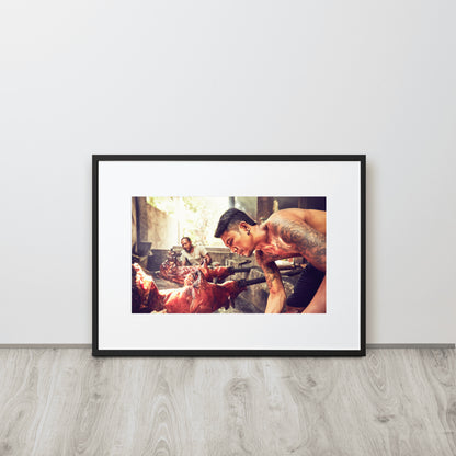 The Pitmaster - Matte Paper Framed Poster