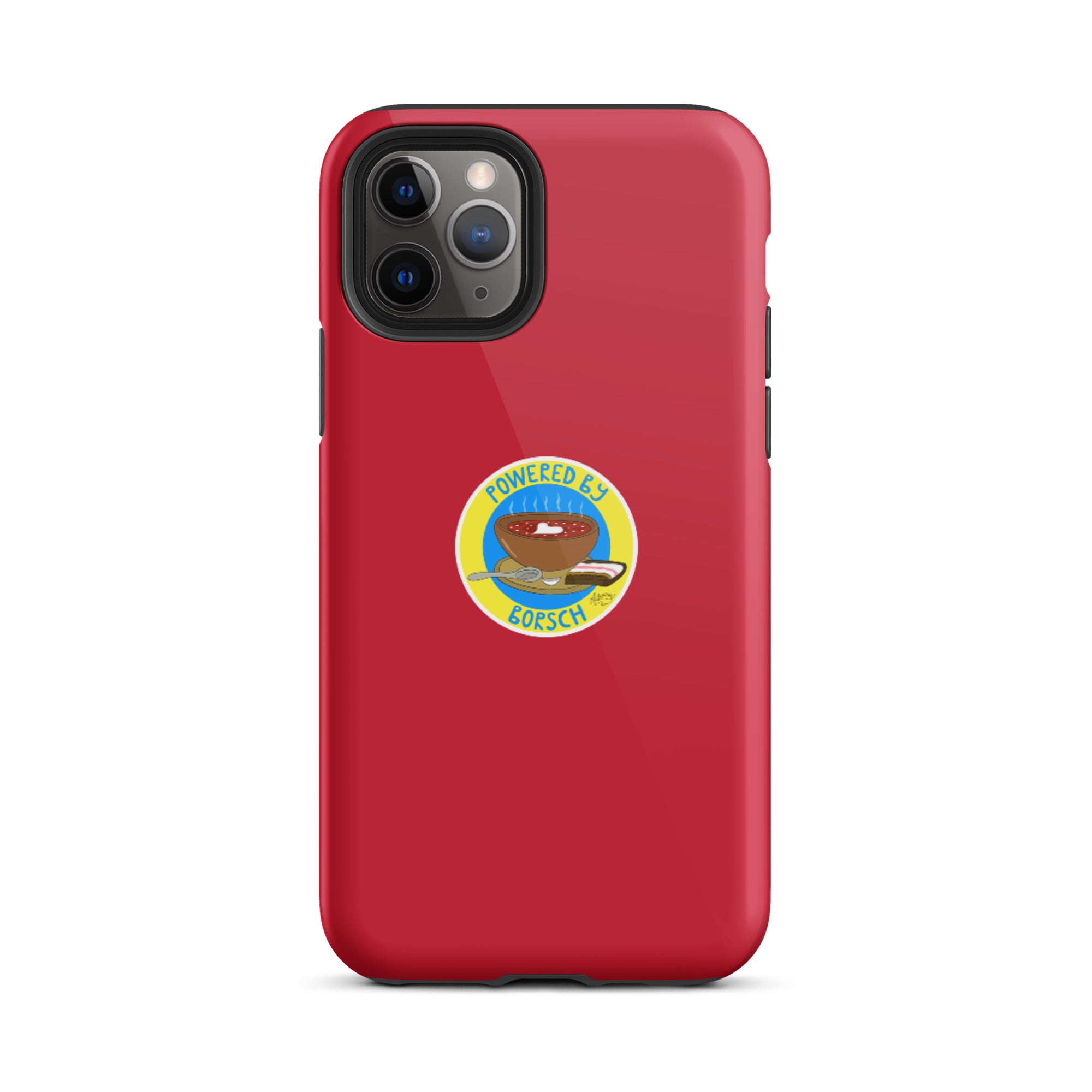 Powered by Borsch - Tough iPhone Case