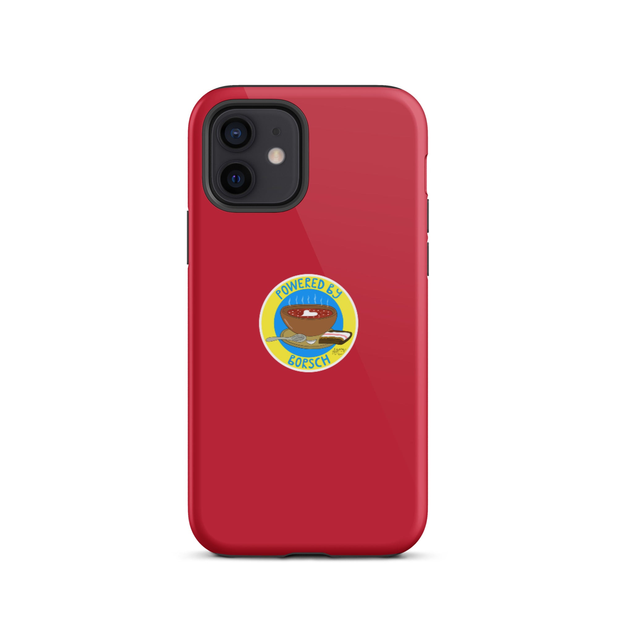 Powered by Borsch - Tough iPhone Case