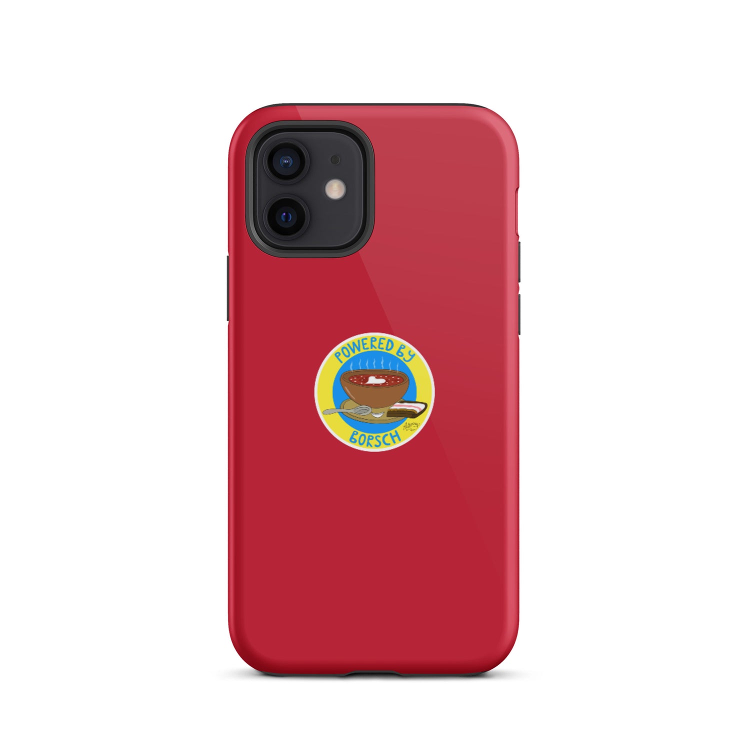 Powered by Borsch - Tough iPhone Case