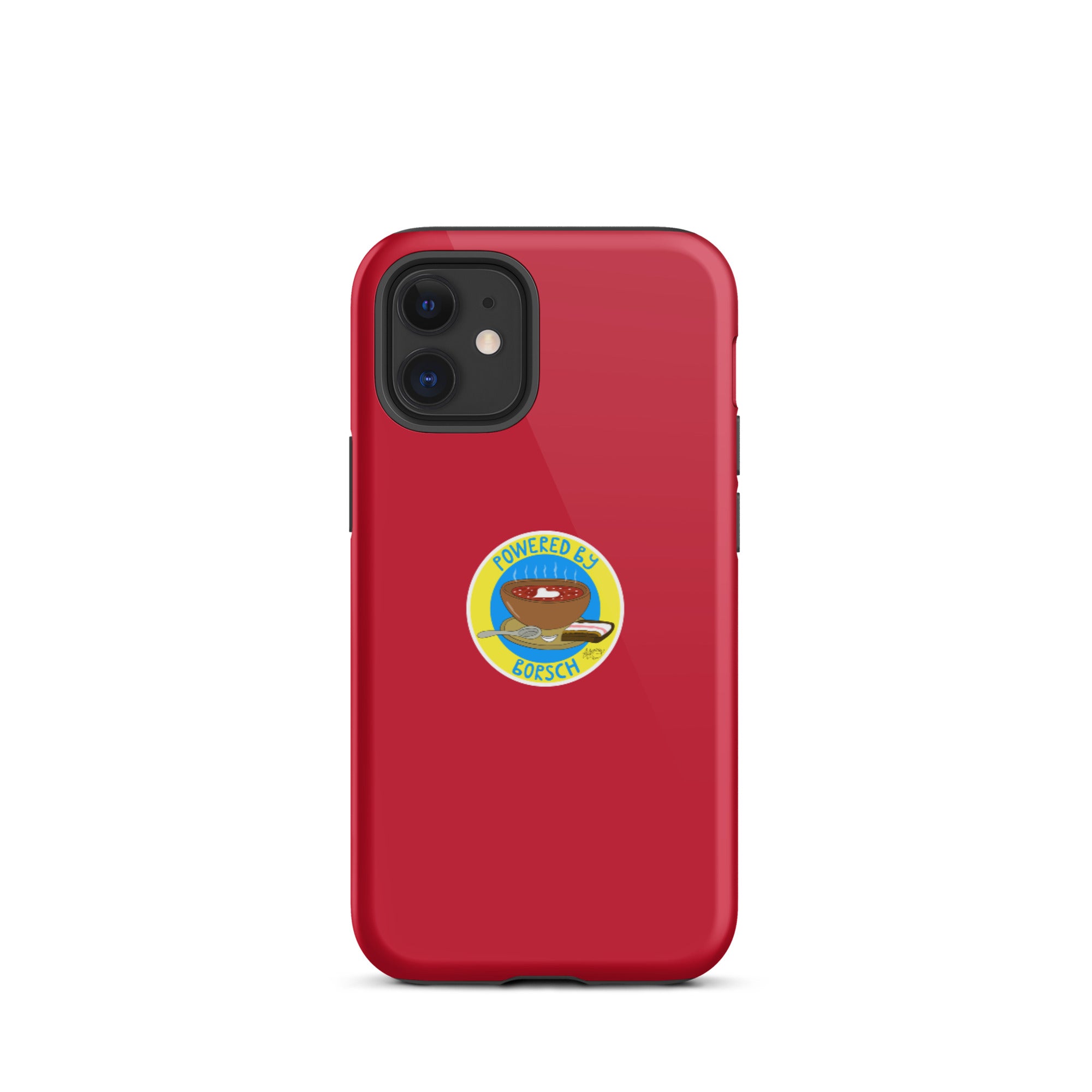 Powered by Borsch - Tough iPhone Case