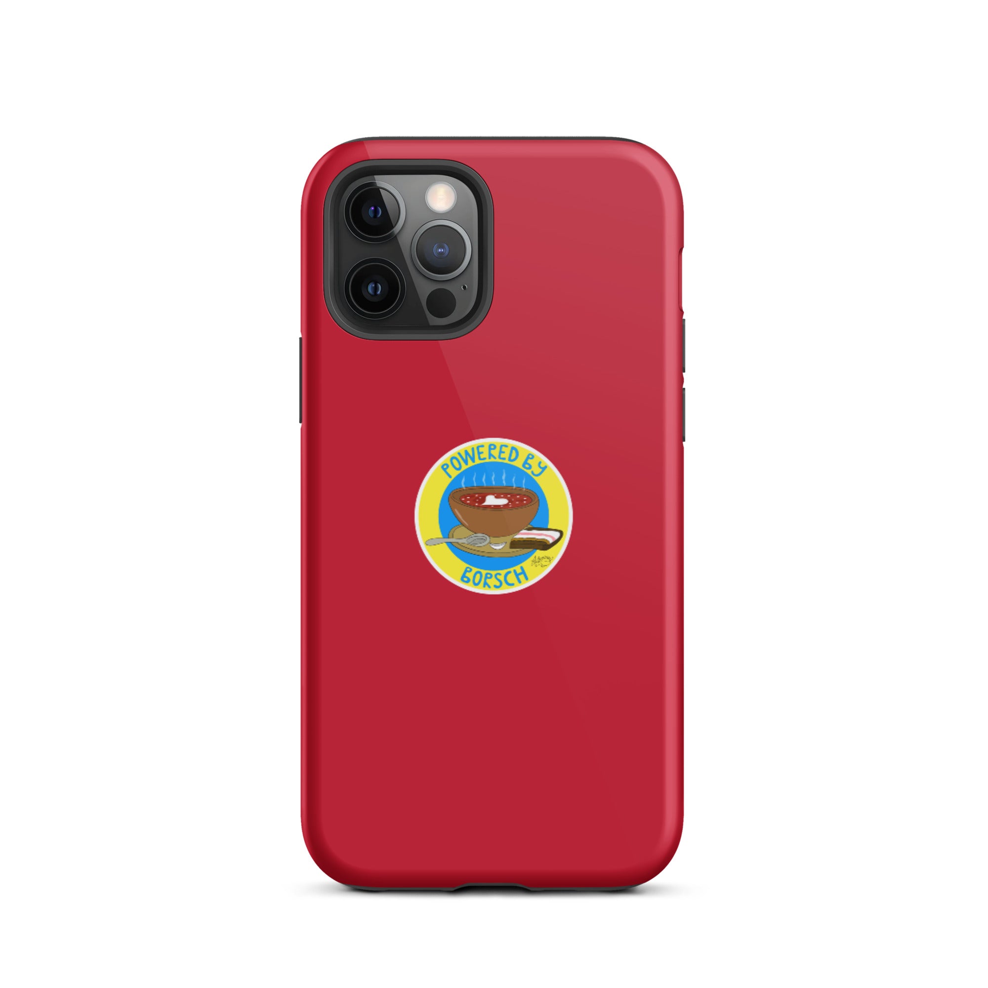 Powered by Borsch - Tough iPhone Case