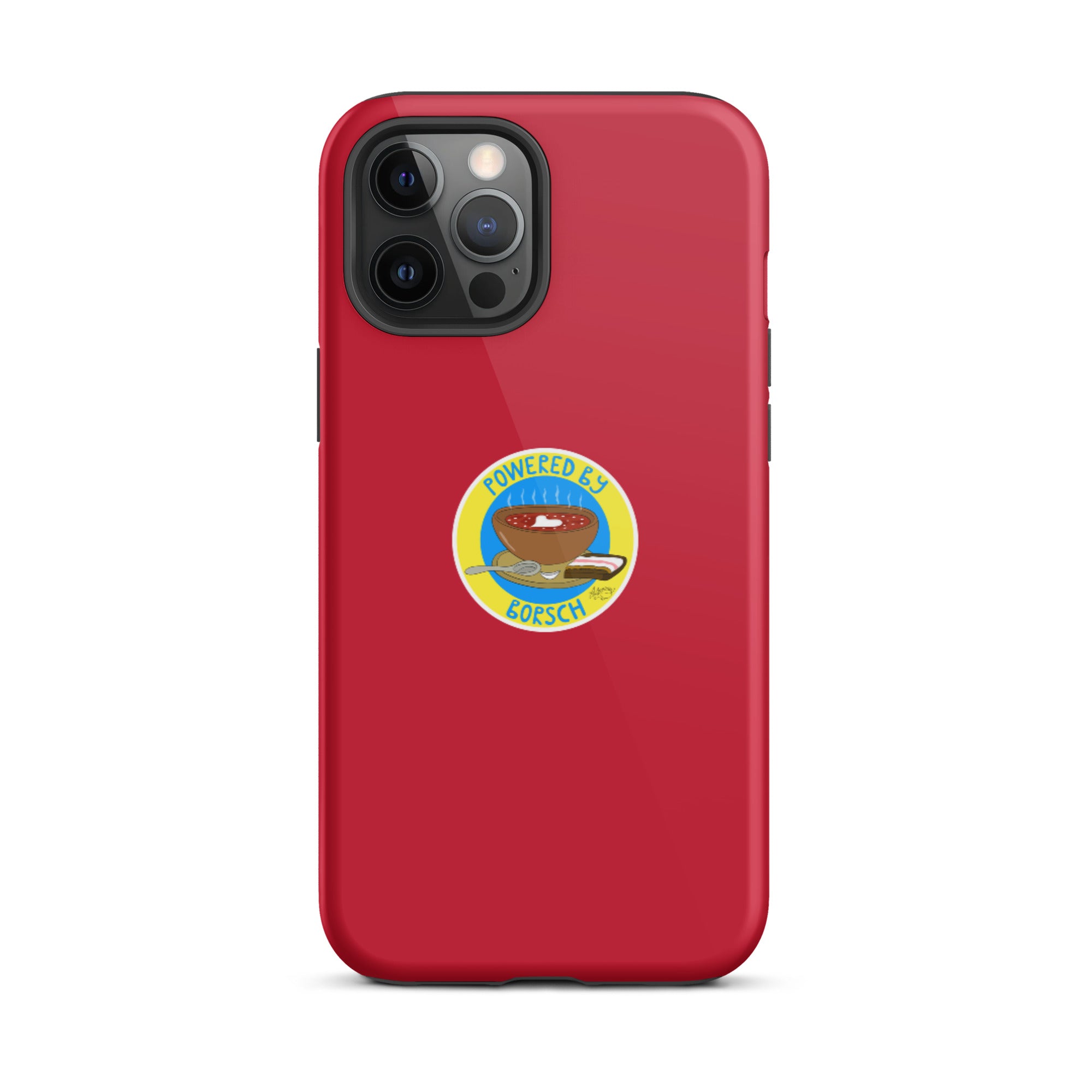 Powered by Borsch - Tough iPhone Case