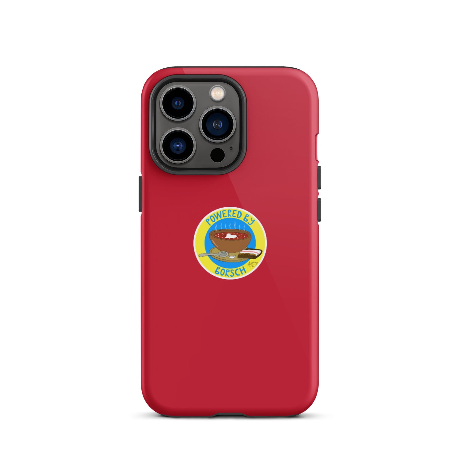 Powered by Borsch - Tough iPhone Case