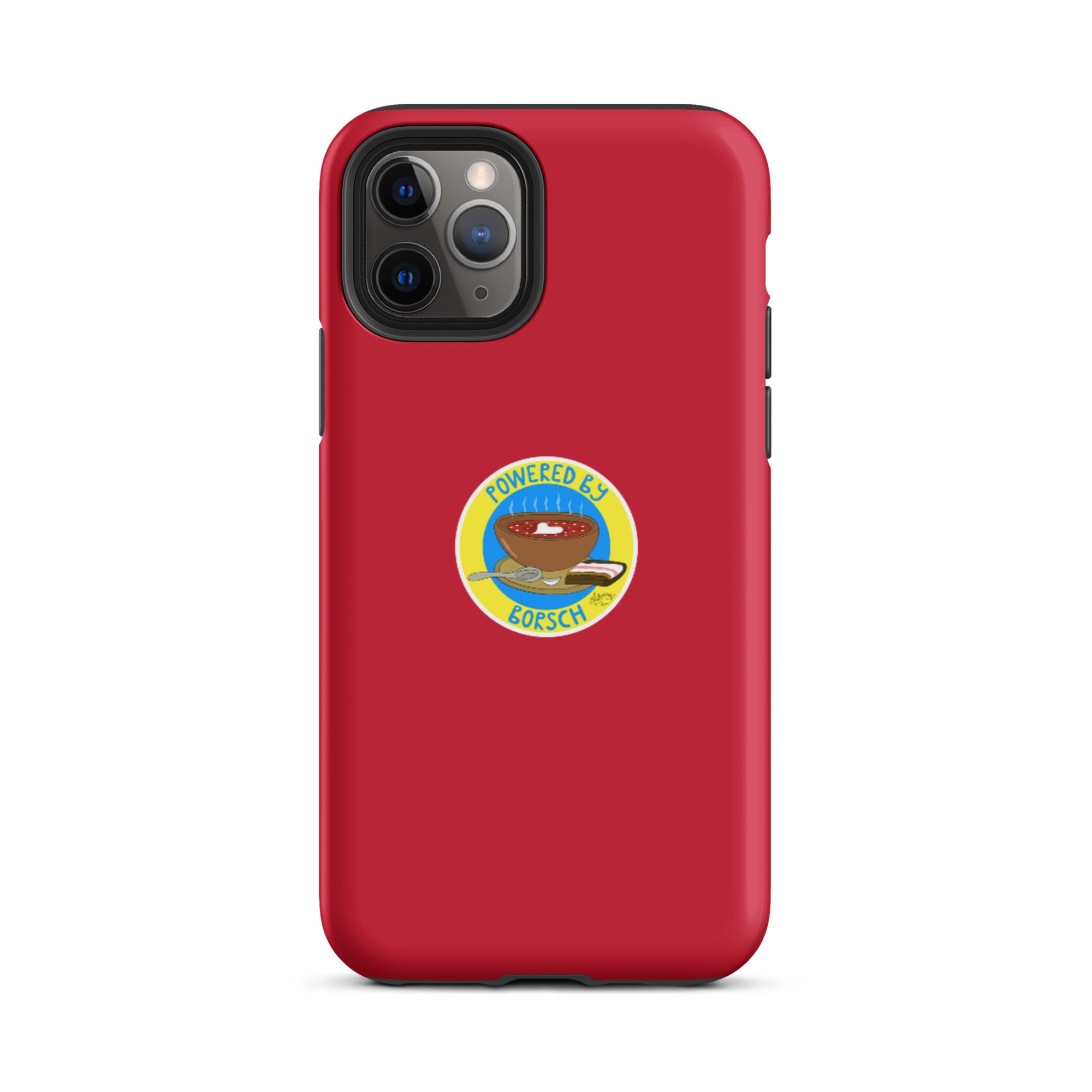 Powered by Borsch - Tough iPhone Case