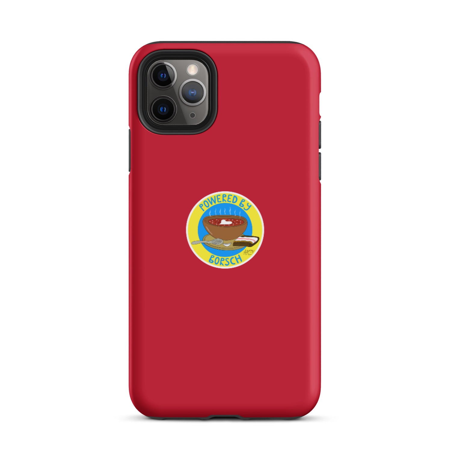 Powered by Borsch - Tough iPhone Case