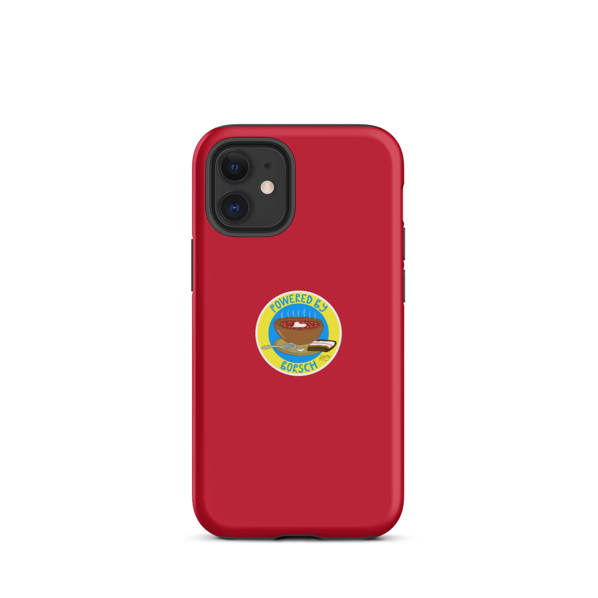 Powered by Borsch - Tough iPhone Case