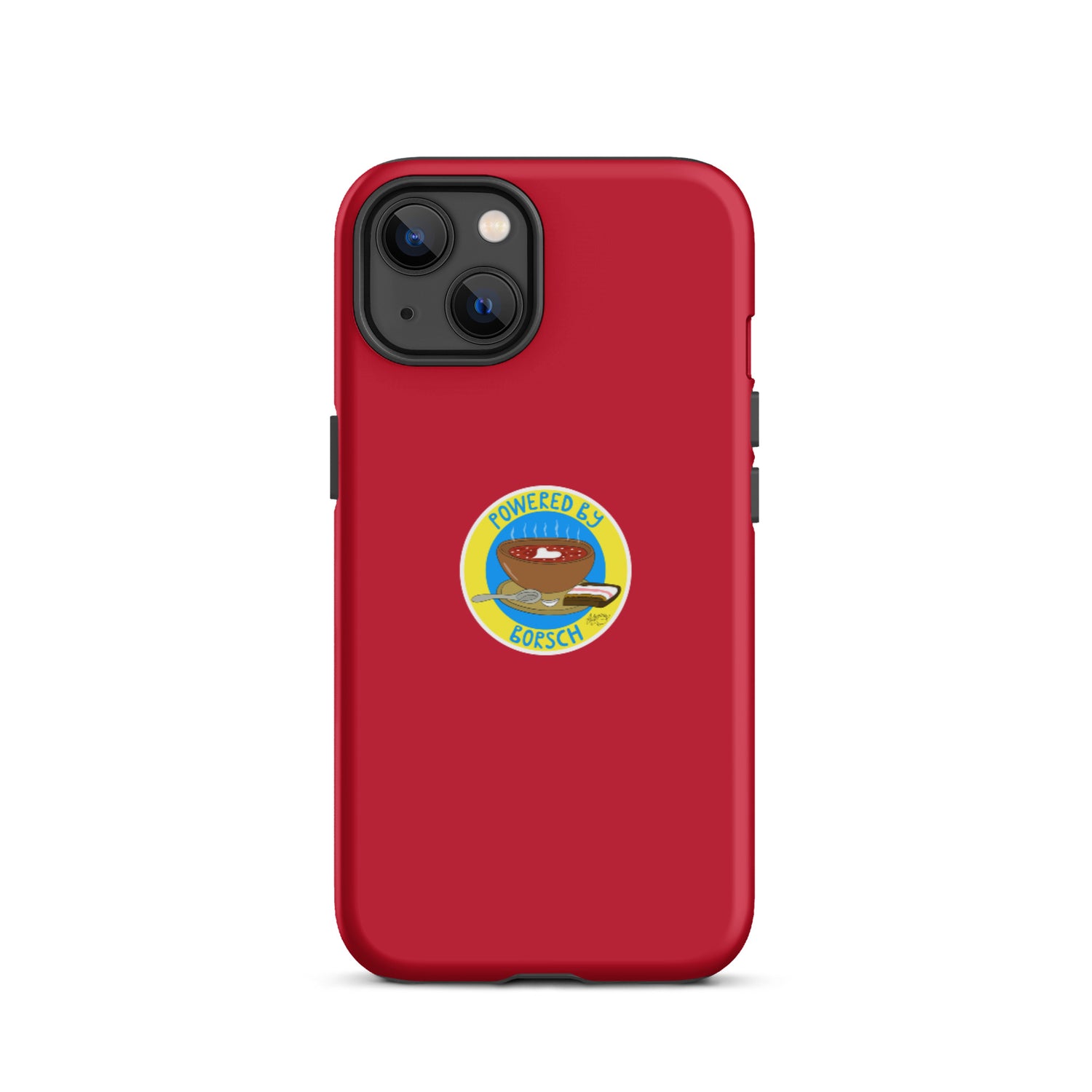 Powered by Borsch - Tough iPhone Case