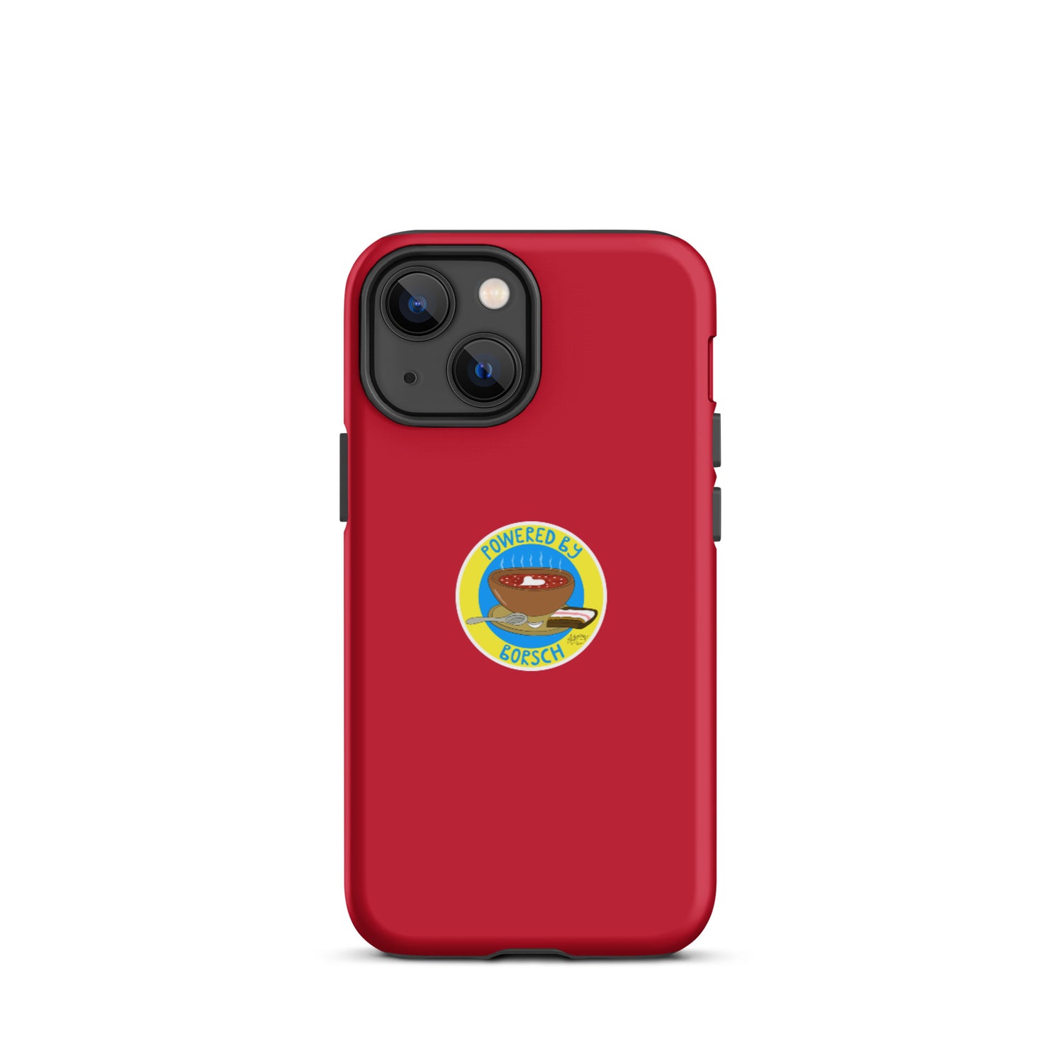 Powered by Borsch - Tough iPhone Case