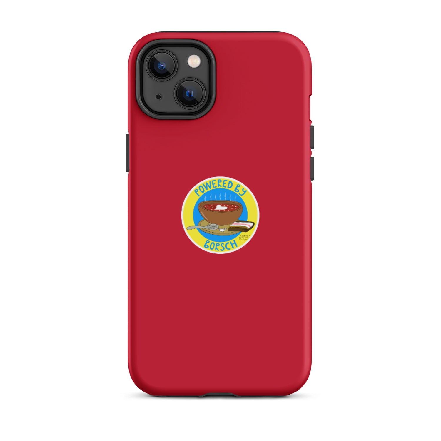 Powered by Borsch - Tough iPhone Case