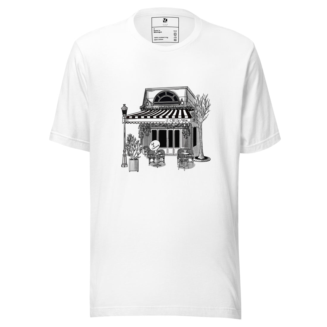 Café Du Matin (B) - Unisex T-Shirt